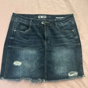Denim skirt